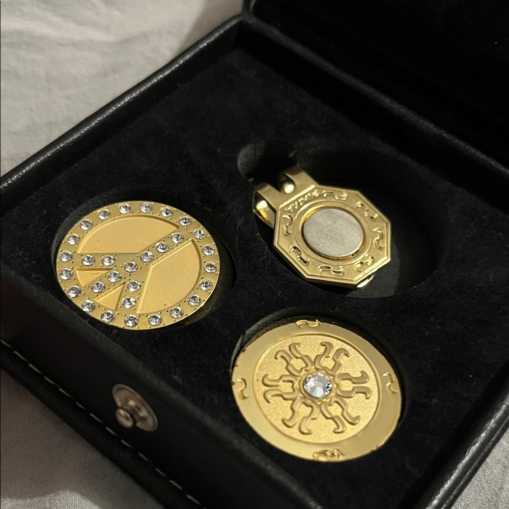 PIXMA SWAROVSKI CRYSTAL GOLF MARKERS & HAT CLIP